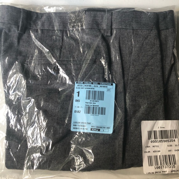 Bowery Slim Fit Dress Pants Portuguese Stretch - Picture 8 of 10